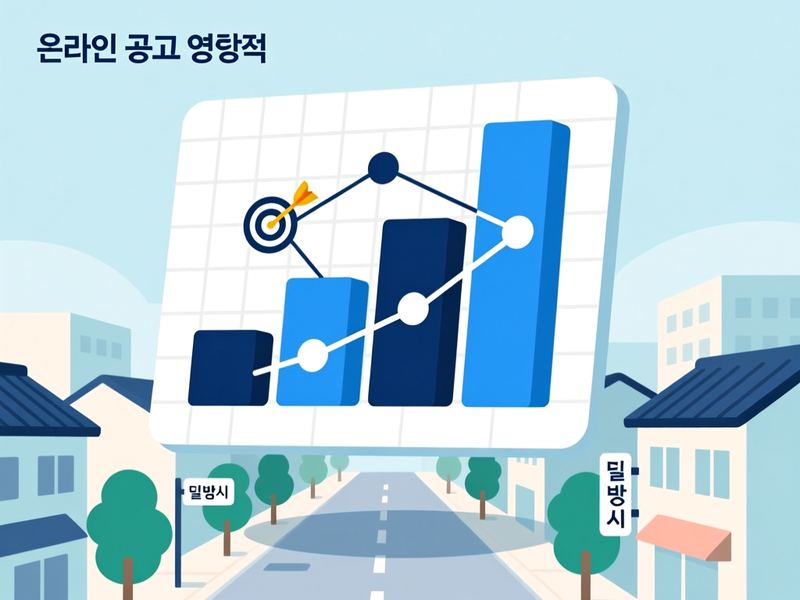 부북면 홈페이지 광고 운영 사례