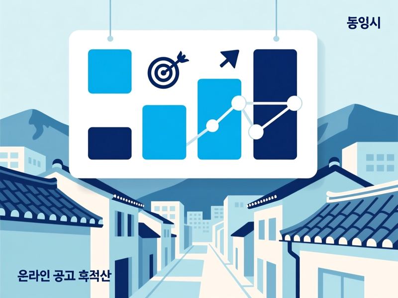 도남동 홈페이지 광고 운영 사례