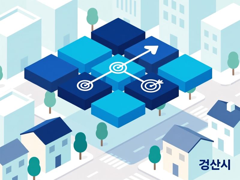 진량읍 홈페이지 광고 운영 사례