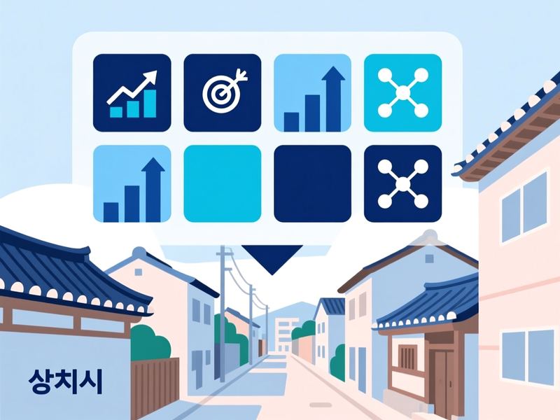 화북면 홈페이지 광고 운영 사례