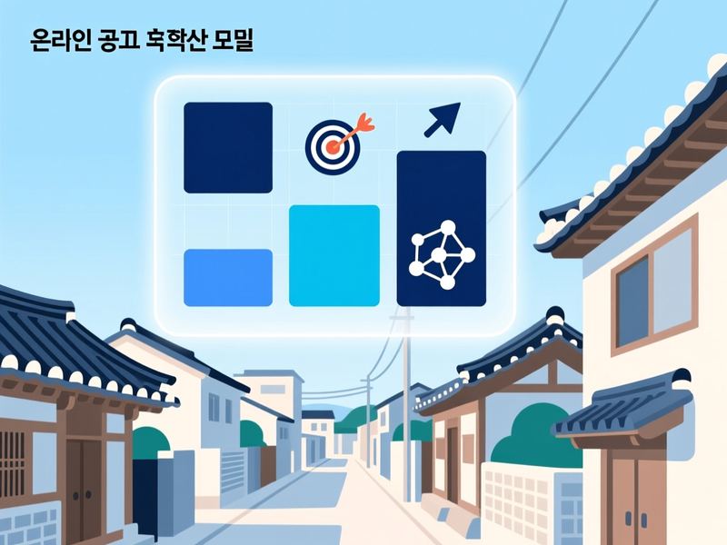 장수면 홈페이지 광고 운영 사례