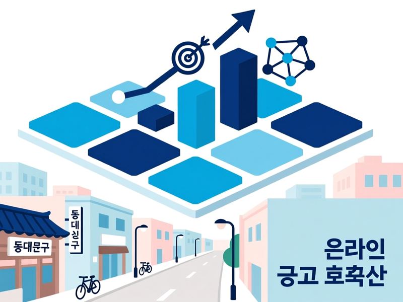 휘경동 홈페이지 광고 운영 사례
