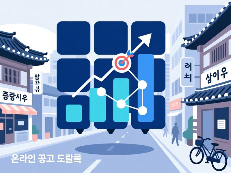 교남동 홈페이지 광고 운영 사례