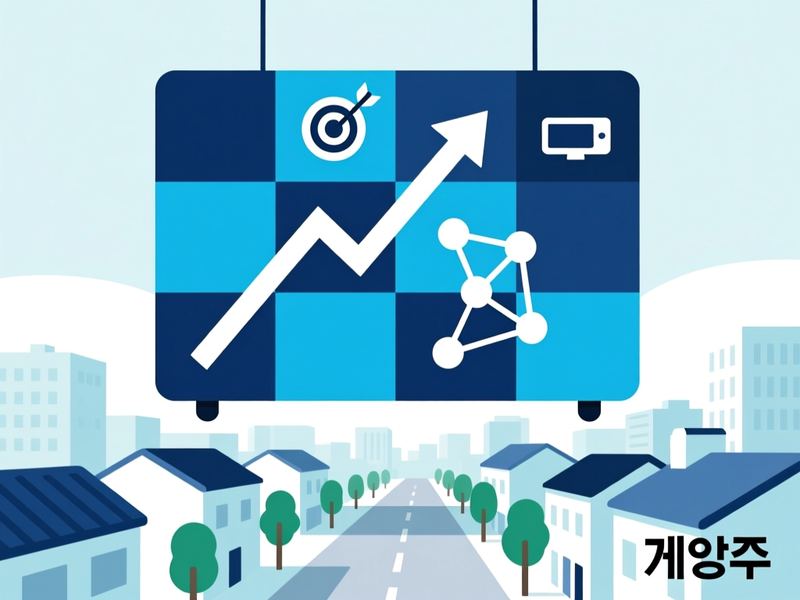 장기동 홈페이지 광고 운영 사례