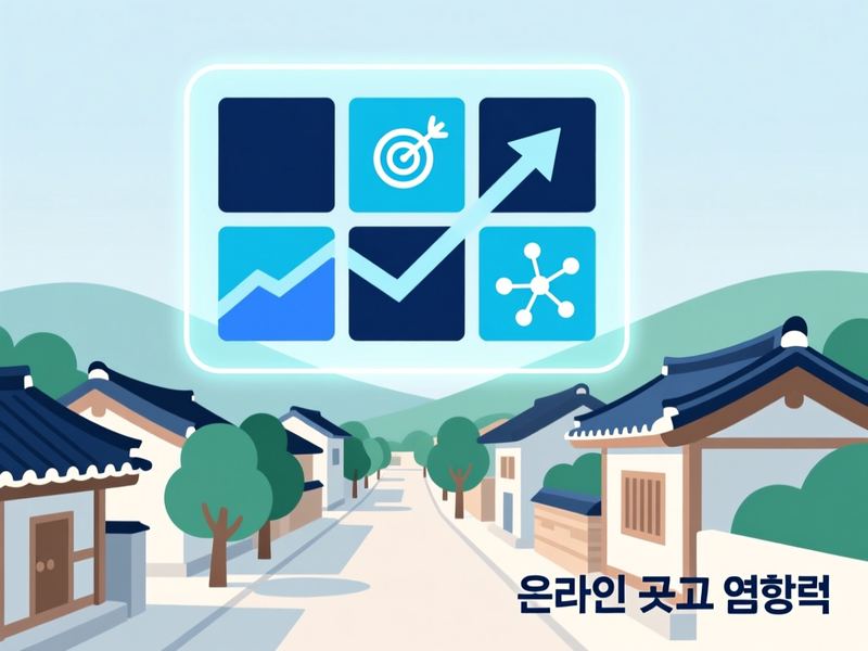 토지면 홈페이지 광고 운영 사례