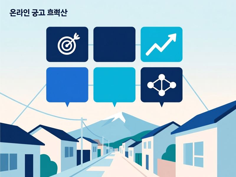 이백면 홈페이지 광고 운영 사례