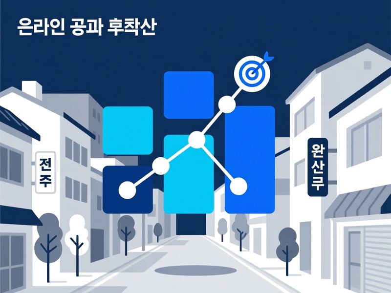 서서학동 홈페이지 광고 운영 사례