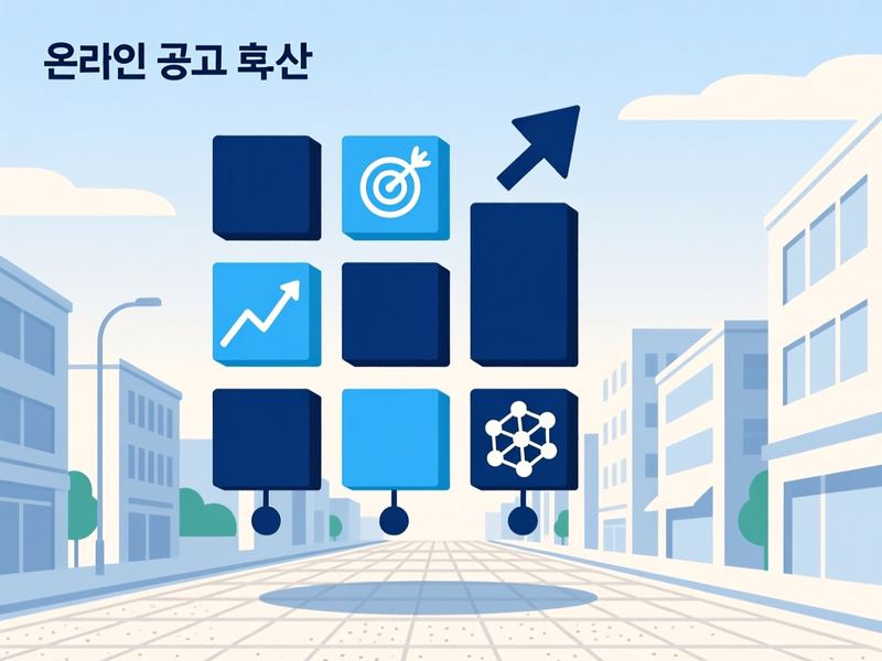 판교면 홈페이지 광고 운영 사례