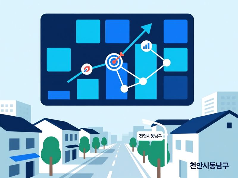 안서동 홈페이지 광고 운영 사례