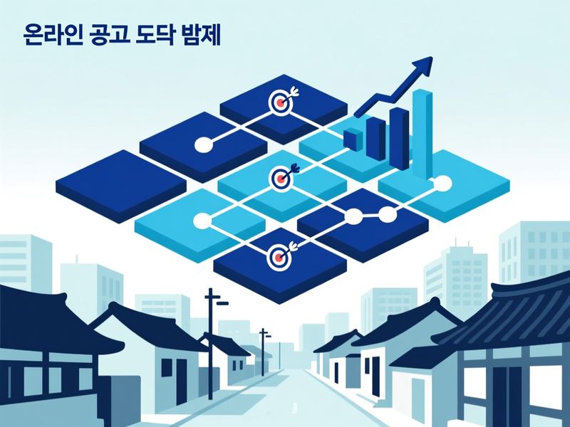 황간면 홈페이지 광고 운영 사례