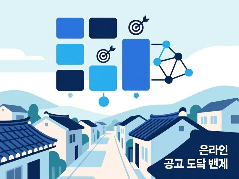 군북면 홈페이지 광고 운영 사례