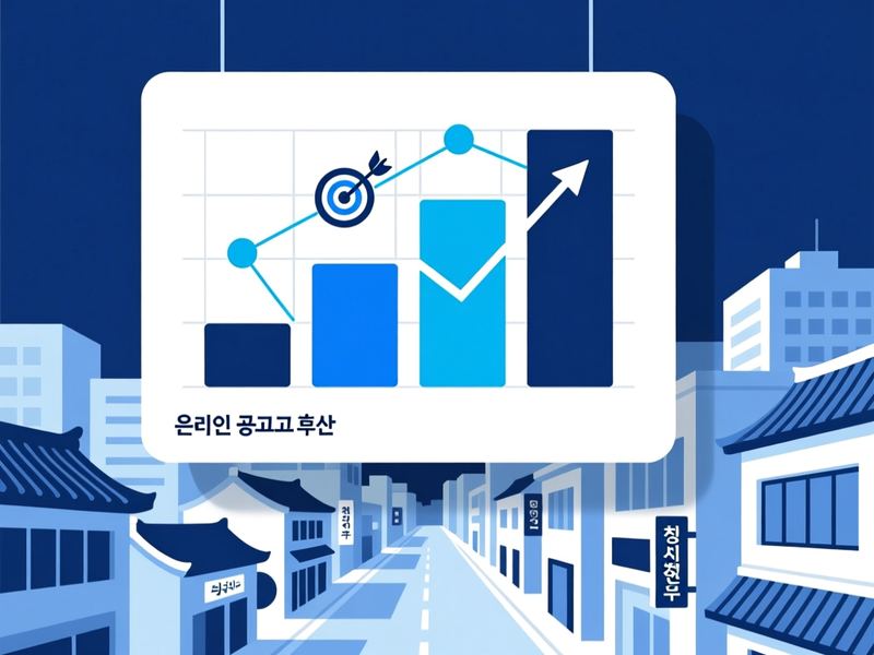 정북동 홈페이지 광고 운영 사례