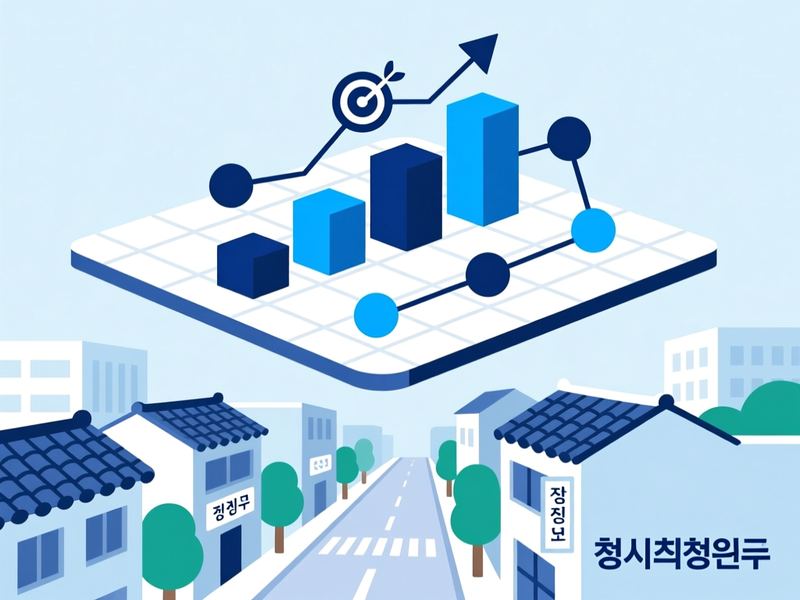 정상동 홈페이지 광고 운영 사례