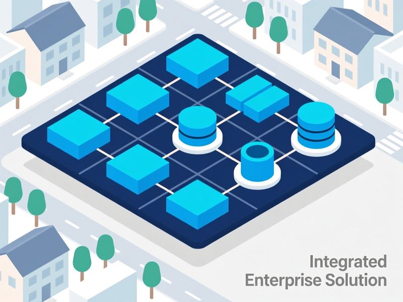 산외면 솔루션 제작 운영 사례