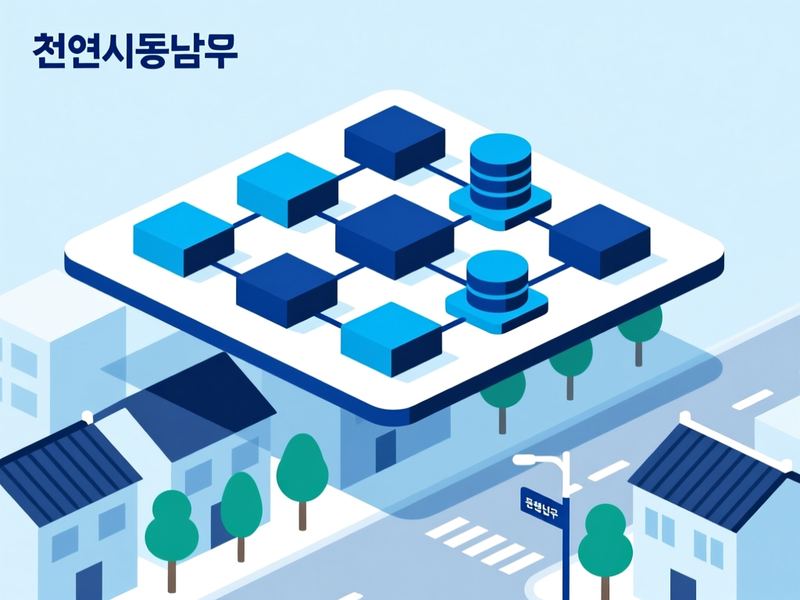 청당동 솔루션 제작 운영 사례