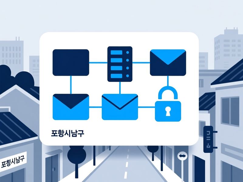 송도동 웹메일 솔루션 운영 사례