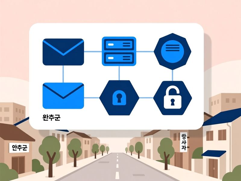 경천면 웹메일 솔루션 운영 사례