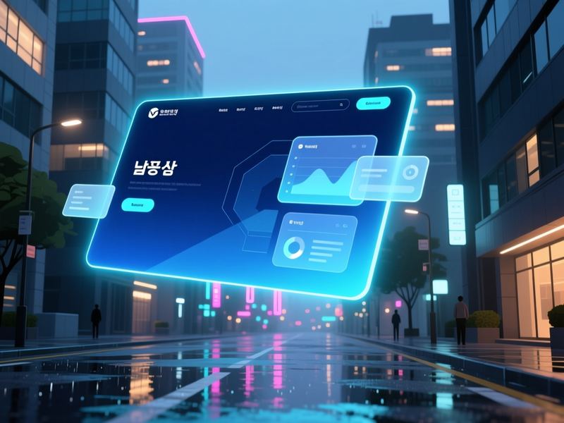 도금동 홈페이지제작 구축 사례