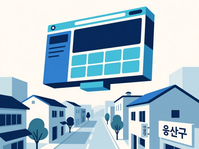 용산동1가 홈페이지제작 구축 사례